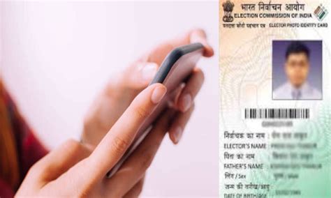 smart election card india|apply for digital voter card.